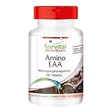 Fairvital | Amino EAA - 180 Tabletten - essenzielle Aminosäuren - Phenylalanin,...