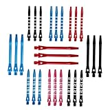 Toddmomy 27-Teiliges Spielset Darts Schäfte Legierung Darts Profi-Set Legierung Darts Set...