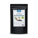 AGUALEVE Premium Aktivkohle 200g aus Kokosnussschalen | Aquarium, Katzenklo, Trinkwasser,...