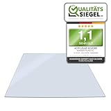 KAISER plastic® Acrylglas Scheibe |500 x 750 mm | 4mm Stärke | glasklar und transparent...