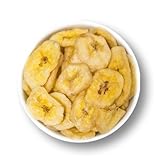 1001 Frucht Bananenchips ohne Zuckerzusatz 1 kg getrocknete Bananen mit Honig veredelt I...