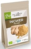 500g BIO Ingwerpulver, Ingwer gemahlen, in Tees, asiatischen Gerichten uvm.,...