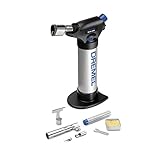 Dremel 2200 VersaFlame Stationären Brenner - Butangas-Lötlampe, Gasbrenner und Löt-Set...