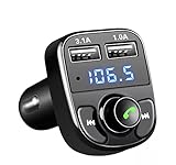 Bluetooth FM Transmitter Auto Mp3 Player USB Stick KFZ SD AUX Freisprechanlage