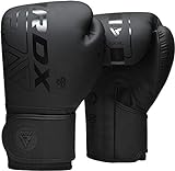 RDX Boxhandschuhe, Muay Thai Kickboxen Sparring, Maya Hide Leder Kara Boxing Gloves...