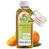 AlmaWin® Orangenölreiniger ÖKO [500ml] ideal als starker Allesreiniger & Fettlöser –...