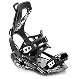 RAVEN Snowboard Bindung Fastec FT360 (FT360 Black, XL(43-47))