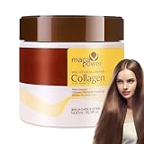 Kollagen Haarmaske Und Arganöl Haare, Haarcreme, Tief Feuchtigkeitsspendende Nährcreme...