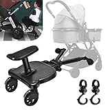 Vihir Buggy Board Trittbrett Mitfahrbrett universal passend für alle Kinderwagen geeignet...