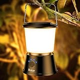 Blukar LED Campinglampe Tragbar, 2000 Lumen Superhell Camping Laterne Aufladbar Zeltlampe...