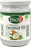 BIOASIA Bio Kokosöl, kaltgepresst, naturbelassen ohne Zusatzstoffe, veganes Fett zum...