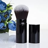 Einziehbarer Kabuki Make up Pinsel - Einziehbarer Kabuki Puderpinsel - Reisepuderpinsel...