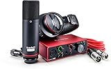 Focusrite Scarlett Solo Studio 3. Gen USB-Audio-Interface-Bundle für Gitarristen, Sänger...