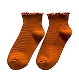 IQYU Handball Socken 39 Vertikal gestreifte Bootssocken aus Baumwolle mit Kantenkanten...