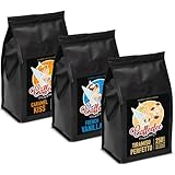 Vorteilspack 3 x 250 g Caffeefee gemahlen, Caramel Kiss, French Vanilla, Tiramisu...