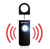 ERABOS® | Upgraded Taschenalarm T1000 | Premium Modell | mit Stroboskop LED...