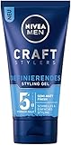 Nivea Men Craft Stylers Definierendes Styling Gel, Haargel mit Semi-matt Finish, schnelles...