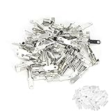 100 Stück Flachsteckhülsen 6,3 mm Messing nicht isoliert für Kabel 0.5-1,5 mm²（Mit...