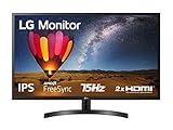 LG 32MN500M Monitor 32' FULL HD LED IPS, 1920x1080, AMD FreeSync 75Hz, 2x HDMI (HDCP 1.4),...