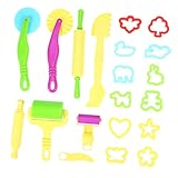 Toyvian 20st Werkzeug Mit Form Mini Bausatz Modellierset Aus Ton Zubehör Werkzeugform...