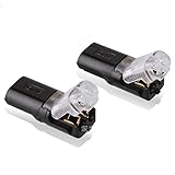 DASIAUTOEM 2-Polig Kabel Steckverbinder Stecker, 20 Stk Kabelverbinder, 18-24AWG Auto...