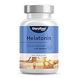 Melatonin hochdosiert - 400 Tabletten (13 Monate) - 0,5 mg bioaktives Melatonin pro...