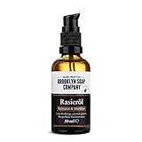 Natürliches Öl für die Rasur: Shaving Oil Rasieröl (50 ml) Naturkosmetik der BROOKLYN...