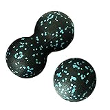 Calayu Selbstmassageball, Erdnuss Massageball Faszienball-Set Lacrosse-Ball Muskelrolle...