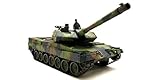 Ferngesteuerter Panzer mit Schussfunktion 'German Leopard 2A6' Heng Long 1:16 mit...