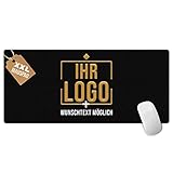 PR Print Royal XXL Mousepad mit Logo und Text selbst gestalten - Personalisierte Geschenke...