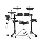 Alesis Debut Kit – Kinder Drum Kit mit 4 Mesh E-Drum Set Pads, 120 Sounds, 60 Lektionen,...