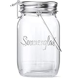 SONNENGLAS Classic 1000ml | Die Original Solarlampe/Solar-Laterne im Einmachglas aus...