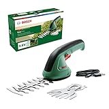 Bosch Grasschere EasyShear (integrierter 3,6 V Akku, Akkulaufzeit: 40 min, Messerlänge:...