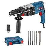 Bosch Professional Bohrhammer GBH 2-28 F (880 Watt, Bohr-Ø Beton max: 28 mm, inkl. 6tlg....