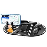 Auto-Armaturenbrett-Anti-Rutsch-Matte - Wellenhaftende Anti-Rutsch-Matte mit 360°...