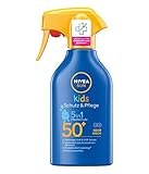 Nivea Men SUN Kids Schutz & Pflege 5in1 Hautschutz LSF 50+ Sonnencreme (250 ml), hoher...