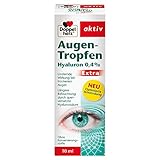 Doppelherz Augen-Tropfen Hyaluron 0,4% – Medizinprodukt mit lindernder Wirkung bei...