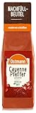 Ostmann Gewürze - Cayenne-Pfeffer gemahlen | Zum pikanten Würzen von Fleisch- und...