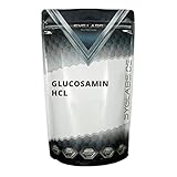 Glucosamin HCL - 1000g reines Glucosamin HCL Pulver - hochdosiert aus pflanzlicher...