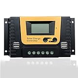 60 A Solar-Laderegler, 12 V, 24 V, 36 V, 48 V, PWM-Solar-Controller, 60 A mit...