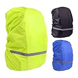 3 STK Regenschutz für Rucksack, Ranzen Regen Cover Regenüberzug, wasserdichte...