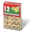 Ravensburger 27097 - 12 Würfel in Klarsichtbox, Spielzubehör, für die ganze Familie,...