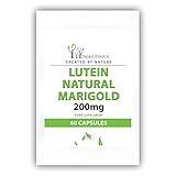 LUTEINE - Forest Vitamin - Lutein Natural Marigold 200mg - 60 Kapseln - Natürliches...