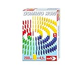 Noris 606065644 - Domino Run 200 Steine, Aktionsspiel für Die ganze Familie, für Kinder...