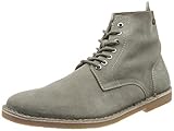 JACK & JONES Herren JFWBRUCE Suede Boot Stiefeletten, Ash, 45 EU