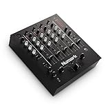 Numark M6 USB - 4-Kanal DJ-Mixer mit integriertem Audio Interface, 3-Band EQ,...