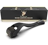 Red-Blooded Bartroller | 540 0,5MM Titan-Nadeln | Derma-Roller für Männer |...