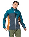 Jack Wolfskin Herren EAGLE PEAK II SOFTSHELL M Softshelljacke, orion blue, L