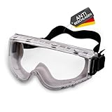 gomey Vollsichtschutzbrille - Kratzfest, Schlagfest und Anti beschlagen– Ideal für das...