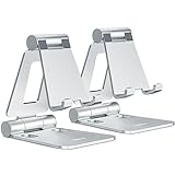 NULAXY Dual Faltbarer Handy Ständer 2 Stück Verstellbar Handy Halterung Halter für...